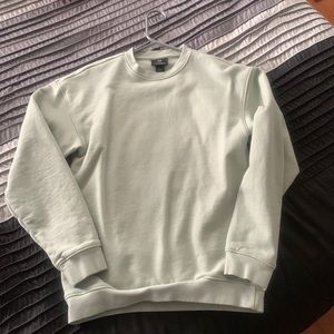 H&M mint green crewneck